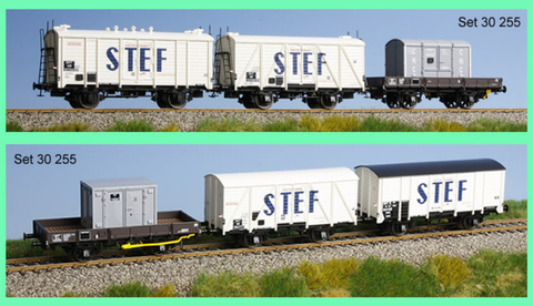 LSmodels 30255set - SNCF type OCEM - H19 + H29 + Nhow19